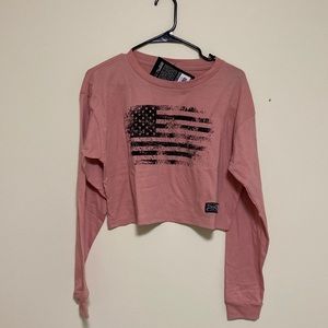 Grunt Style long sleeve crop top